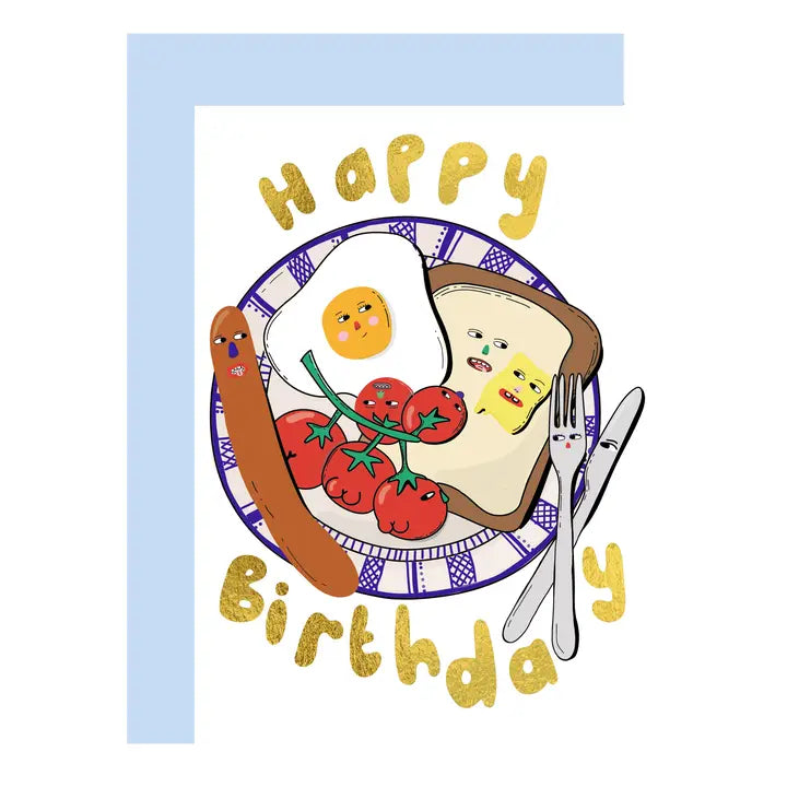 Birthday Foodie Birthday Card