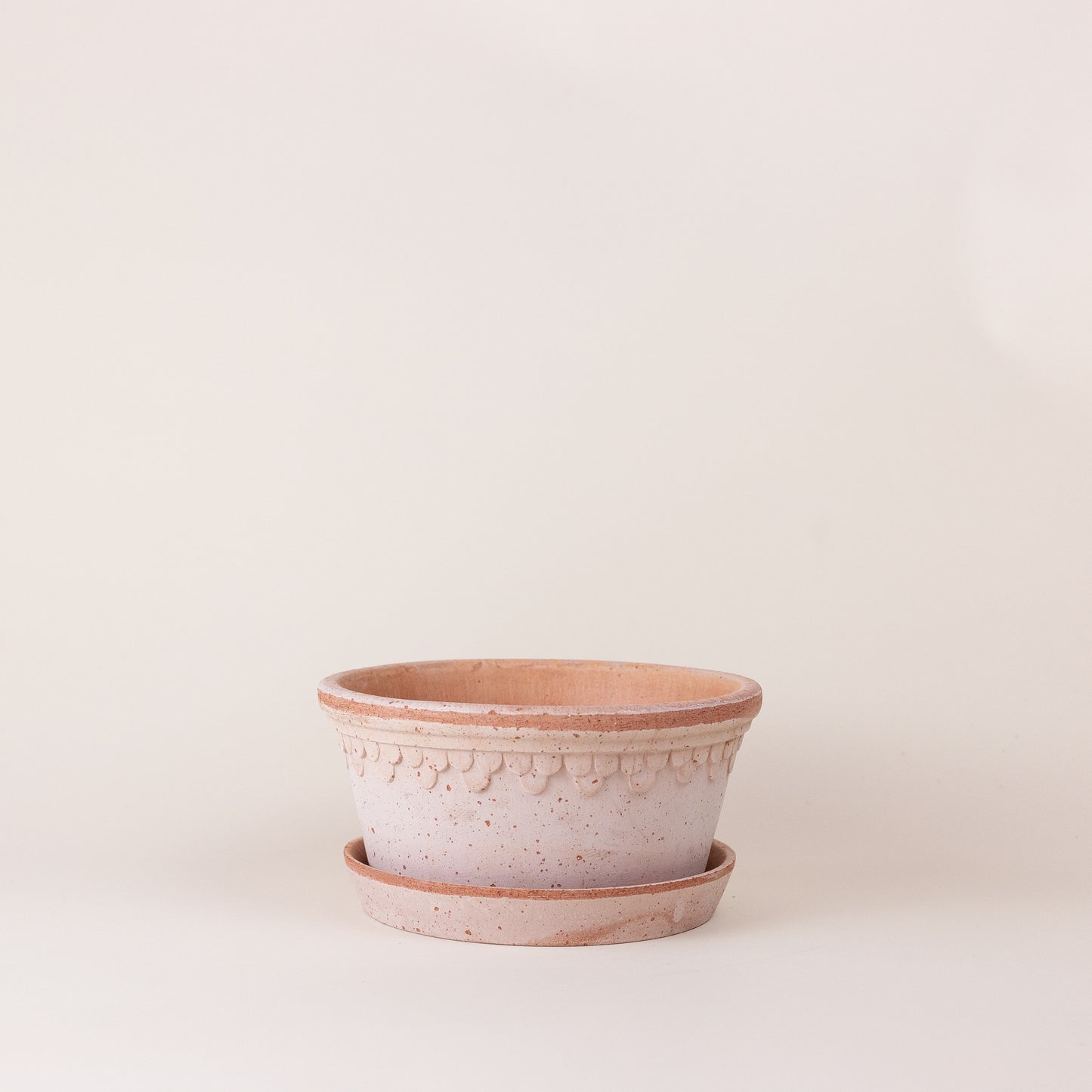 Copenhagen Ø21 Low Planter with Saucer