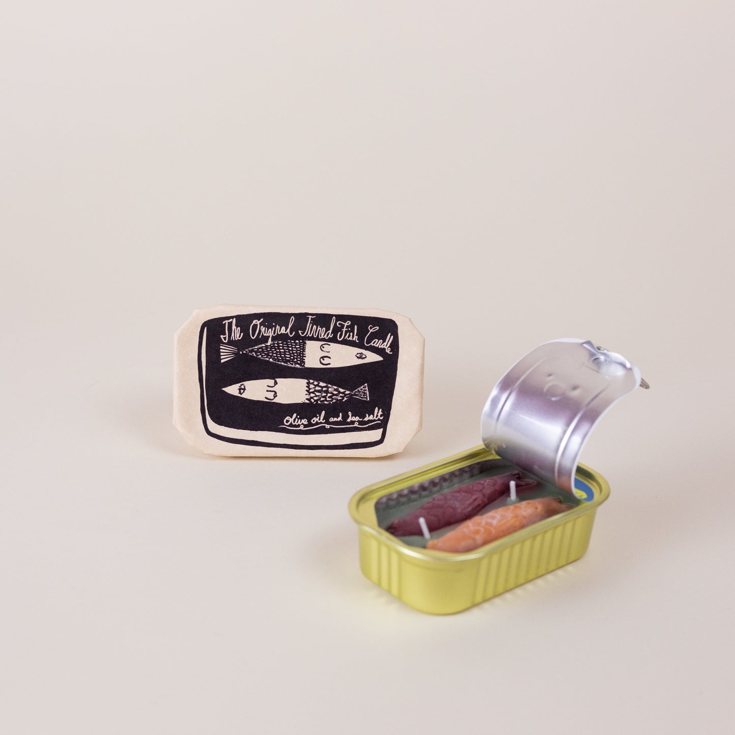 Tinned Fish Candle - Olive Oil and Sea Salt