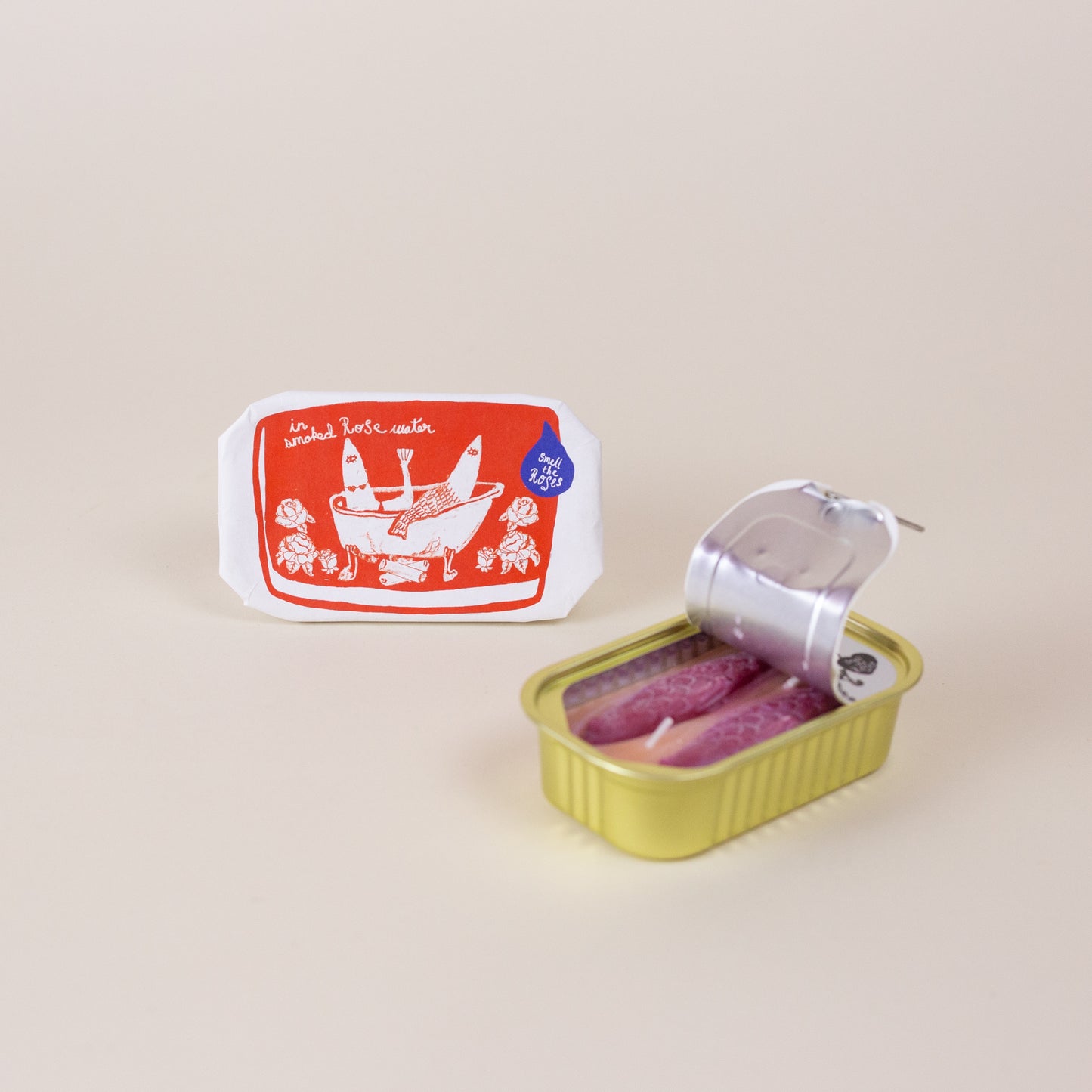 Tinned Fish Candle - Smoked Rose Water