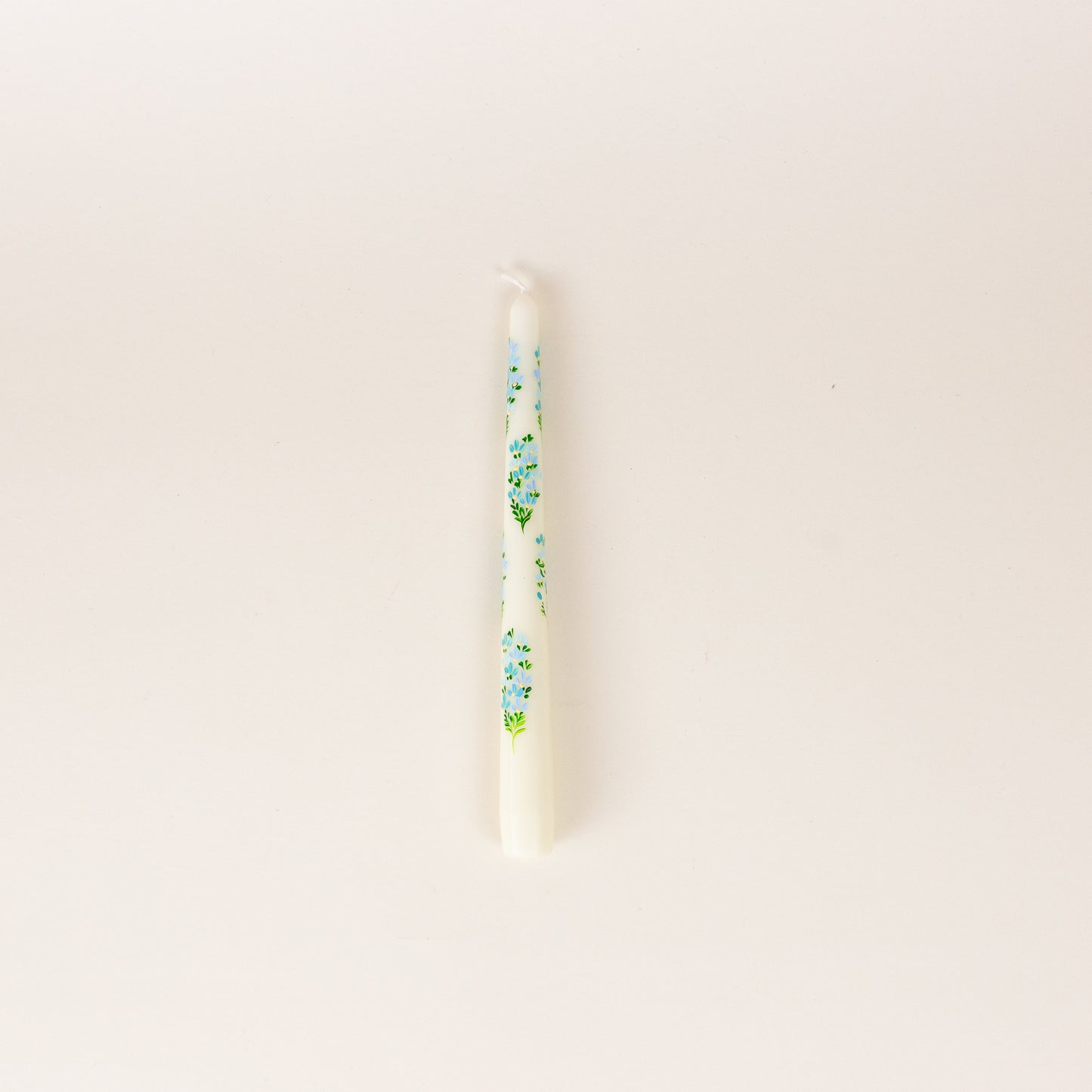 Summer Garden Hand Painted Candle