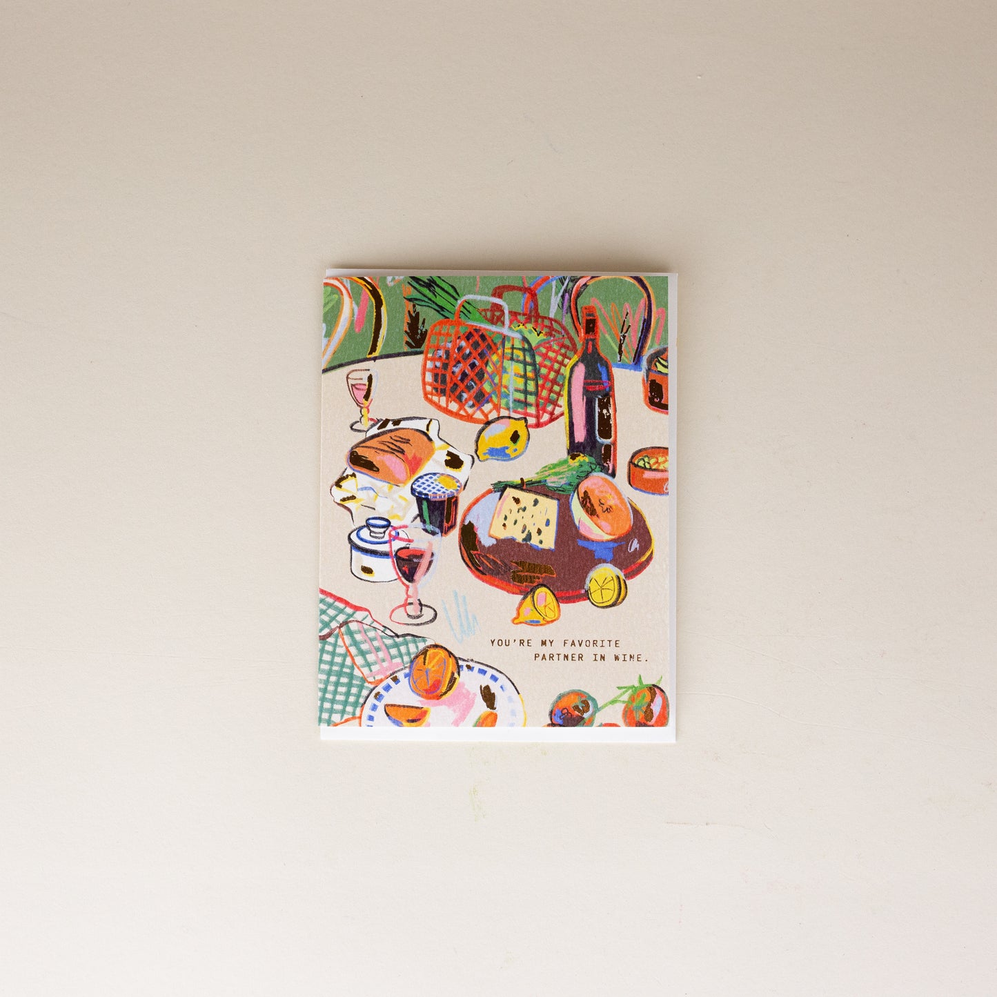Partner in Wine Card