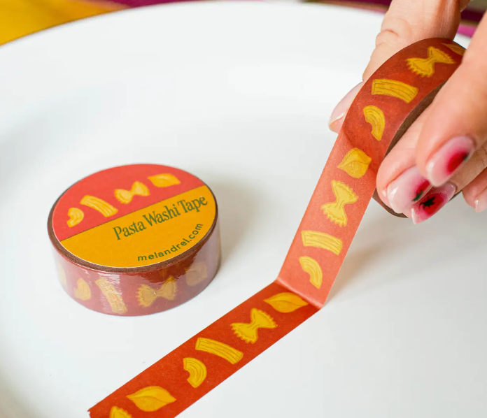 Pasta Shape Washi Tape