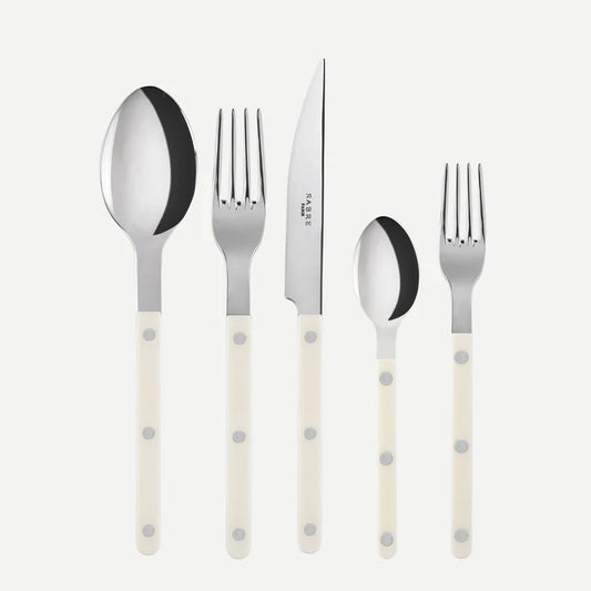 Sabre Bistrot 5 Piece Flatware Setting - Ivory