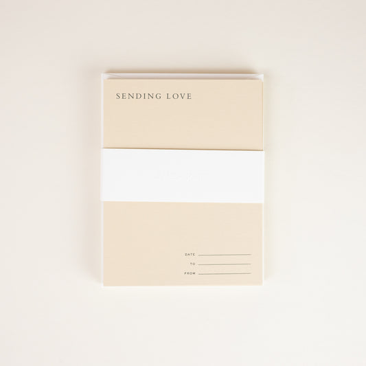 Sending Love Notecard Set