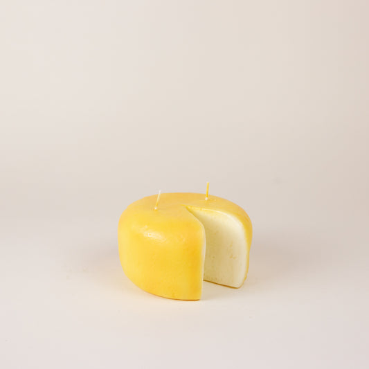 Pecorino Wheel Candle
