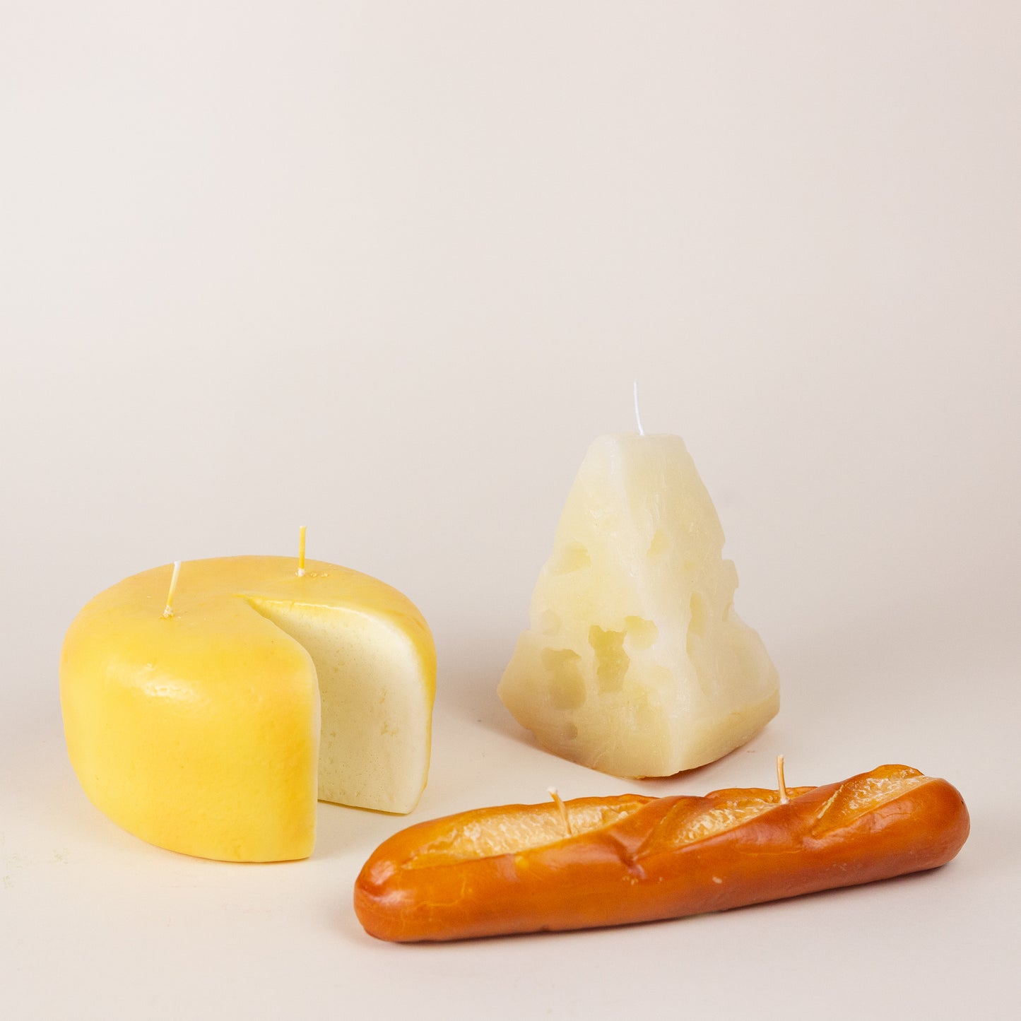 Cheese Wedge Candle