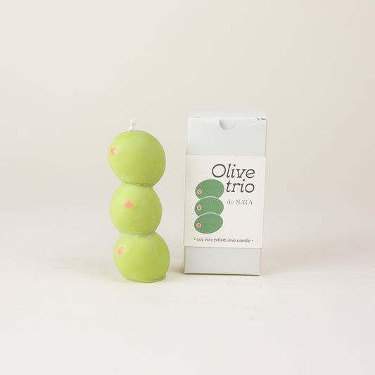 Olive Trio Candle