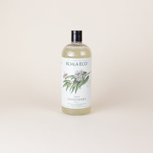 Natural Hand Wash Lemon Scented Eucalyptus & Rosemary, Refill