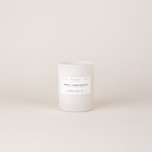 Agave + Honeysuckle Candle
