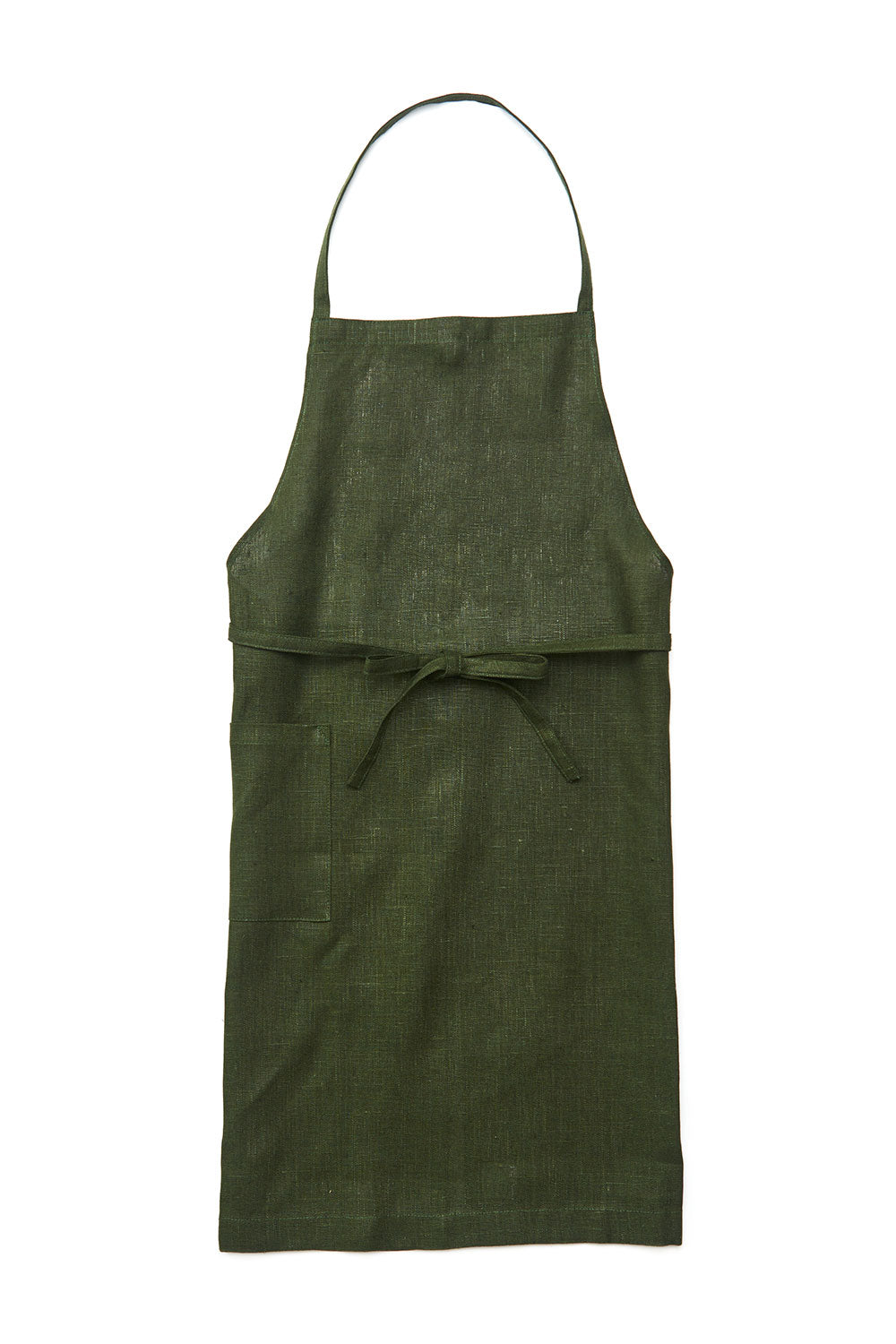 Linen Full Apron, Laurier