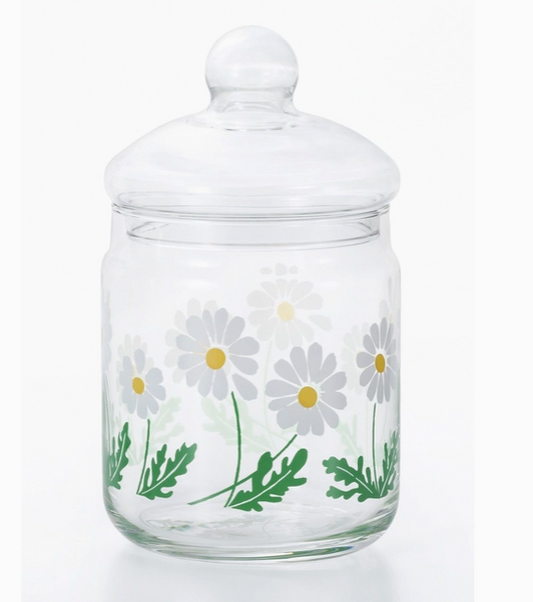 Retro Medium Jar - Daisy