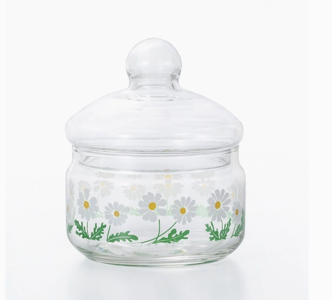 Retro Small Jar - Daisy