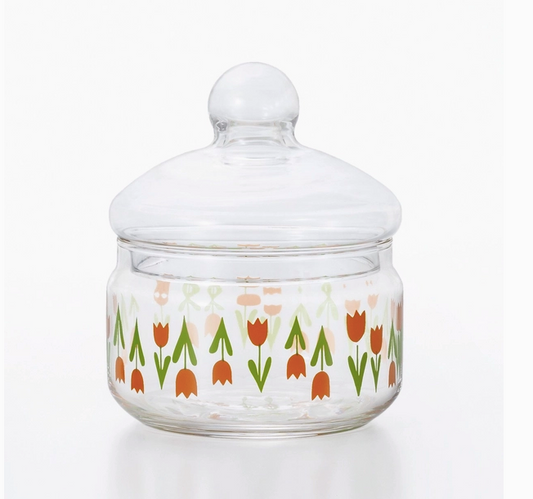 Retro Small Jar - Tulip