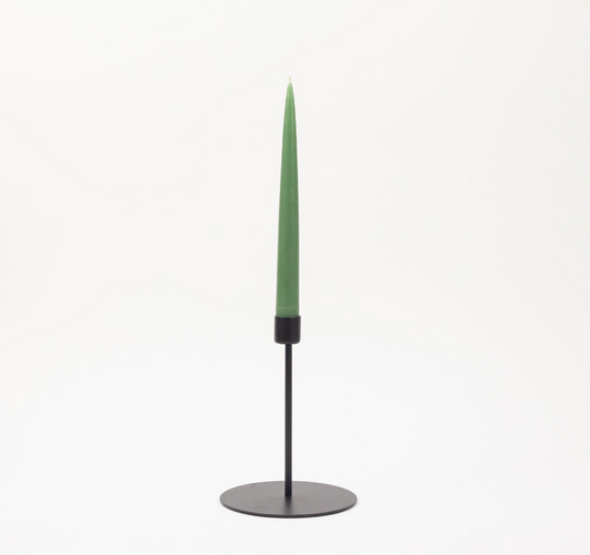 Black Taper Candle Holder- Tall