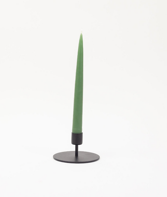 Black Taper Candle Holder - Short