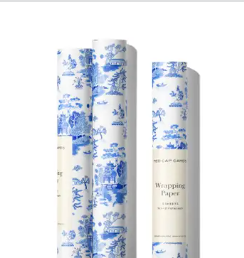 Blue Chinoiserie Wrapping Paper